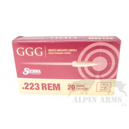 GGG .223 Rem. HPBT 69gr 20...