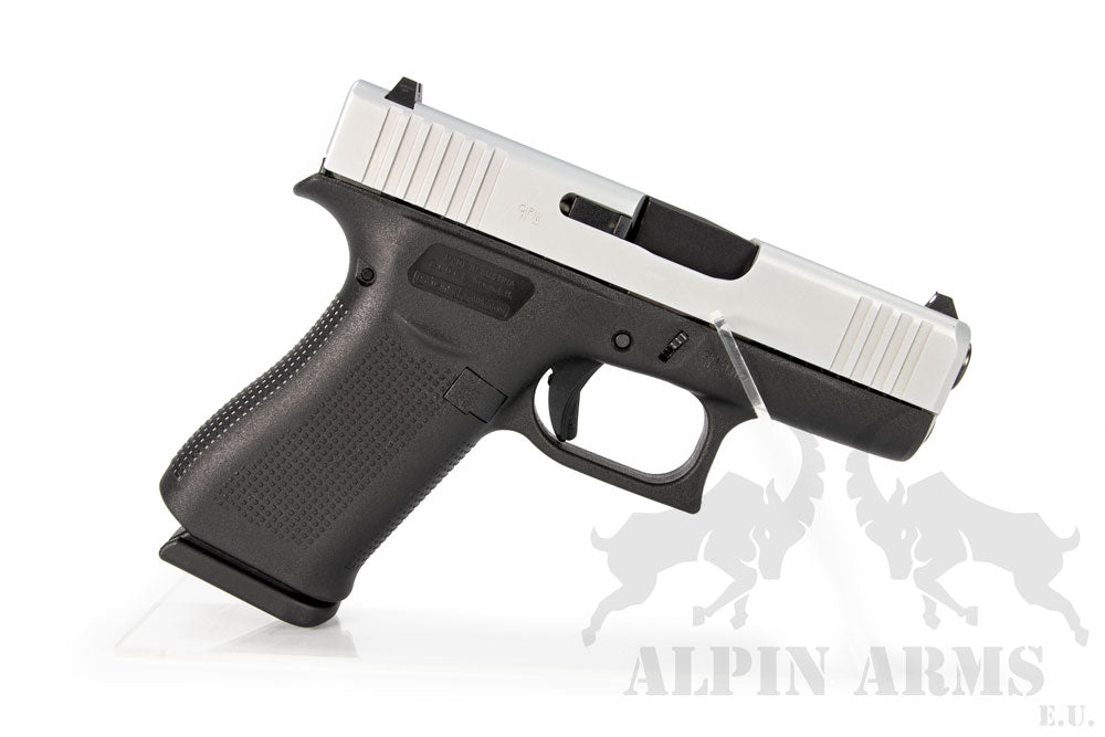 Glock 43x FS Silver Slide