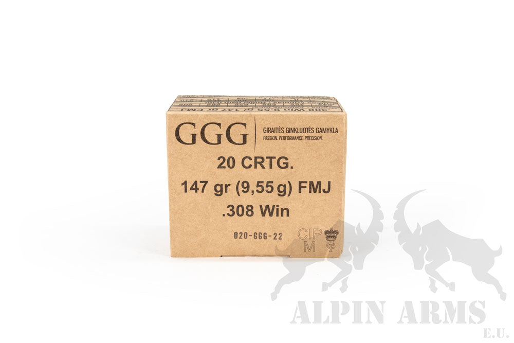 .308 Win GPX11 FMJ 9,55g/147gr