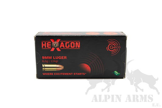 9mm Luger Hexagon