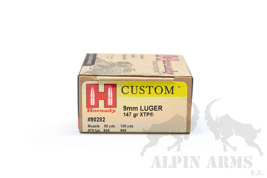 9mm Luger CUSTOM XTP 147gr