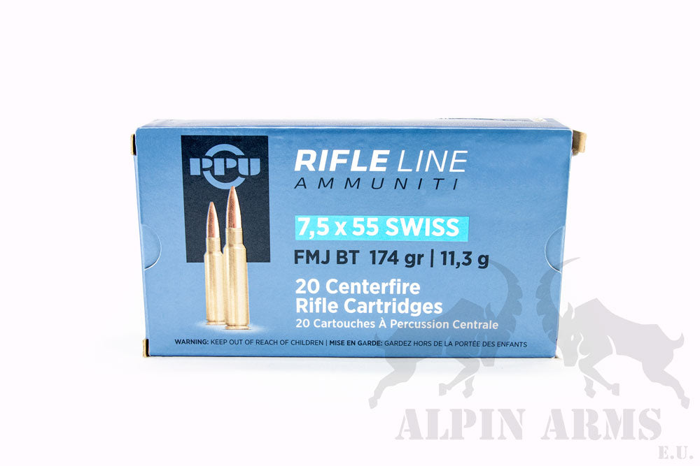 7,5x55 Swiss FMJ