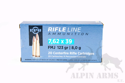 7,62x39mm FMJ 123gr