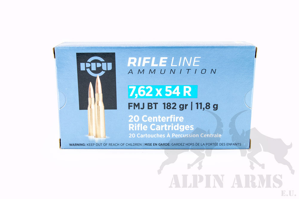 7,62x54R FMJ 182gr